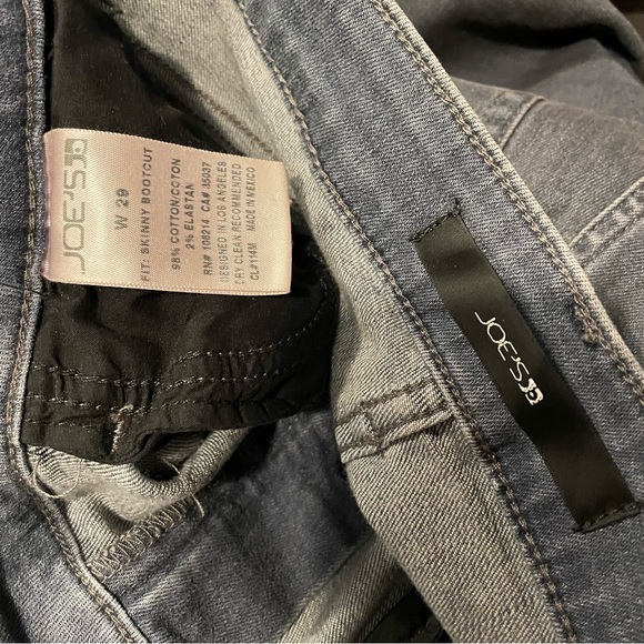Joe's Jeans Ash Grey Asher Wash Size 29 Premium Denim Stretch Faded - Picture 6 of 6